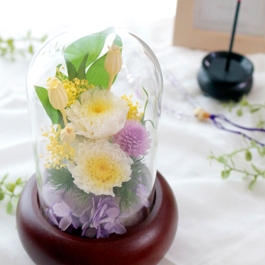 お供え-常花(とこはな) イエロー/プリザーブドフラワー【送料無料】