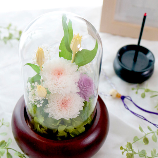 お供え-常花(とこはな)ピンク /プリザーブドフラワー【送料無料】