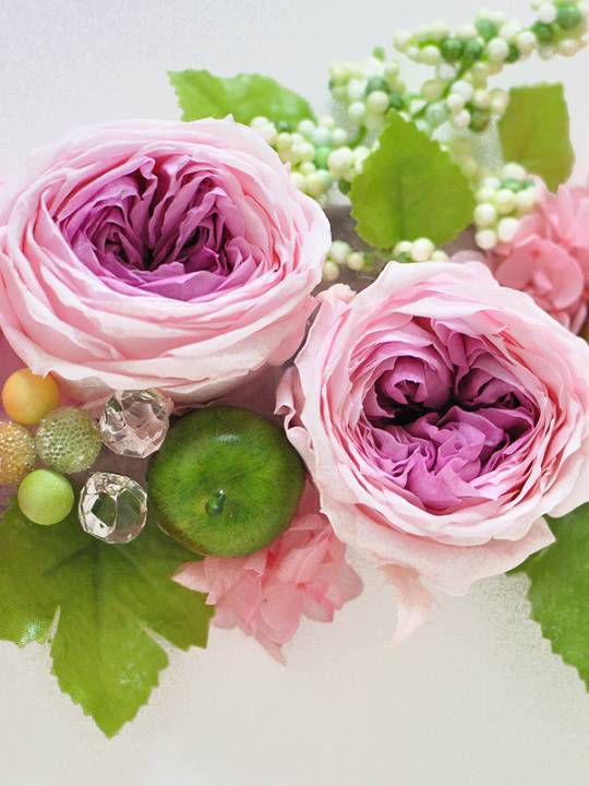 フレームアレンジ バラの花畑 ピンク プリザーブドフラワー 送料無料 プリザーブドフラワーの通販は大阪の専門店フルールドゥマカロン