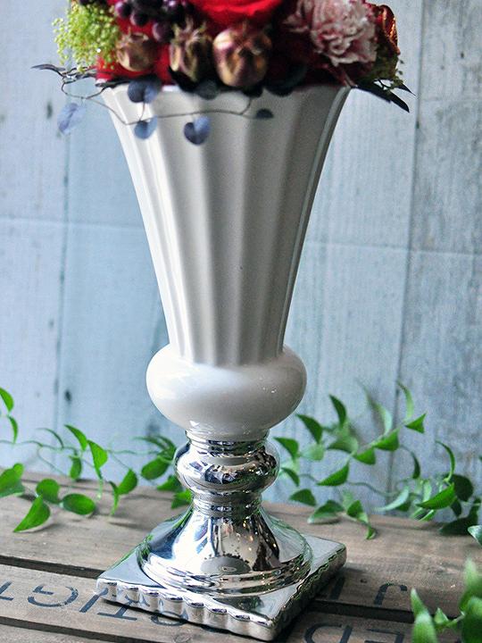 プリザーブドフラワー 背が高い 陶器製 1万円